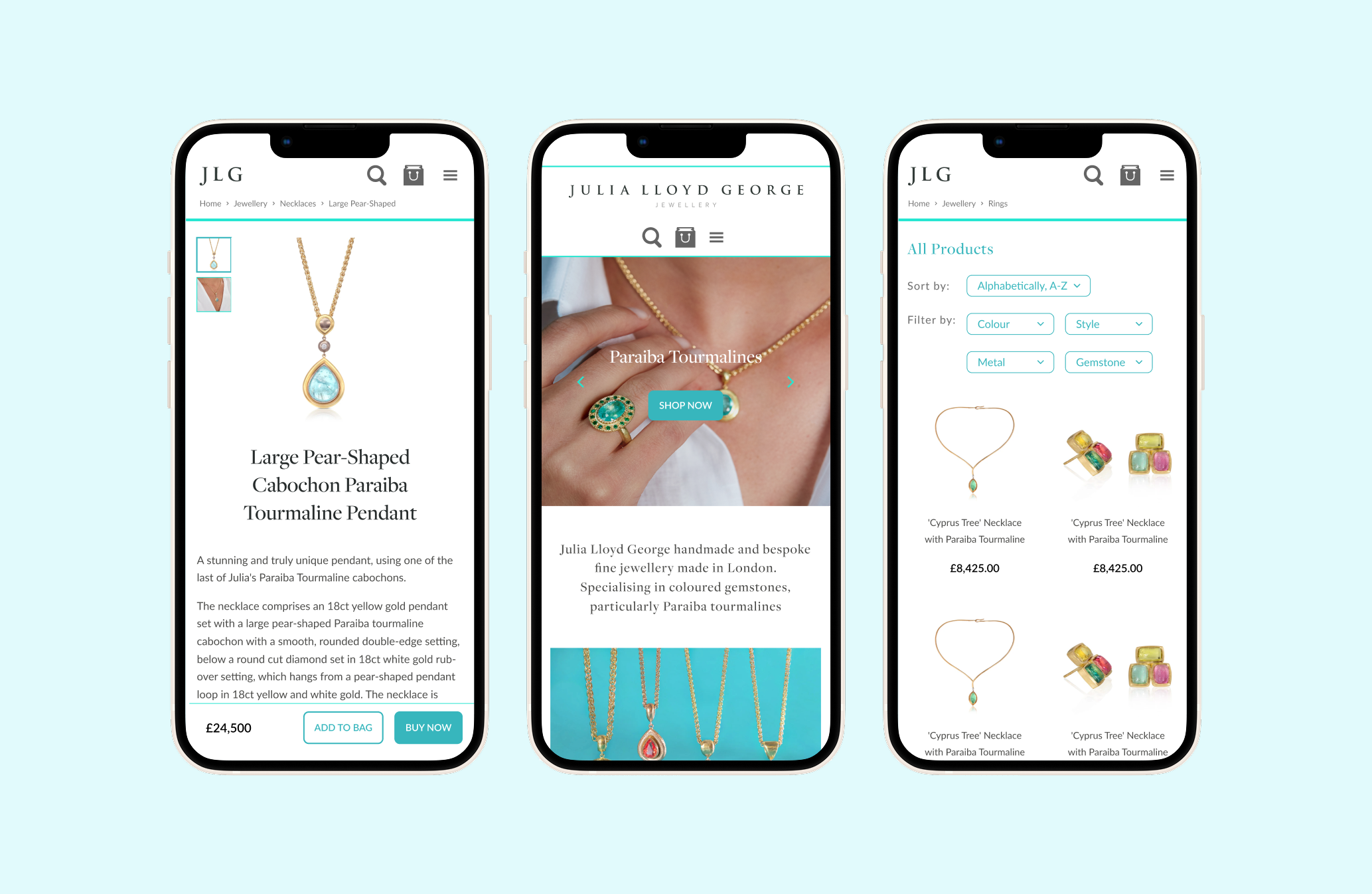 Redesigning a luxury jewellery brand